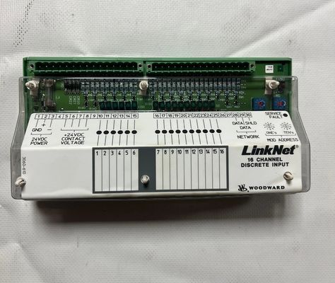 Woodward 9905-971 16 Channel 24 VDC Discrete Input Module with 1 Year Warranty