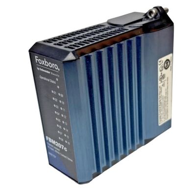 Foxboro FBM207C 16-Channel Voltage Monitor Module with 15 to 60 V DC Range and Channel Isolation