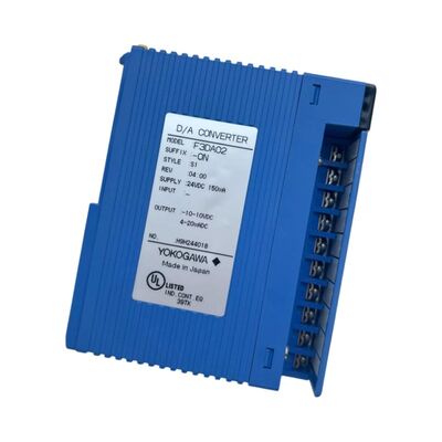 Yokogawa F3DA02-0NS1 2-Channel Analog Output Module with 12-bit Resolution and Photo-coupler Isolation for FA-M3 PLC