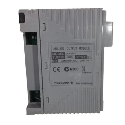 Yokogawa AAI543-S00 S1 Analog Output Module with 16 Output Channels 4-20 mA DC and Dual-Redundant Configuration for CENTUM VP System
